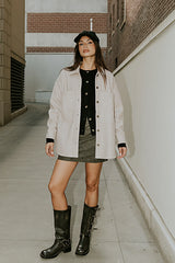 Bennie Oversized Shacket FINAL SALE