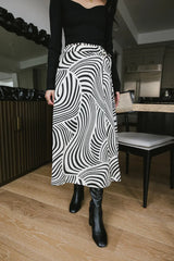 Lydia Abstract Skirt FINAL SALE