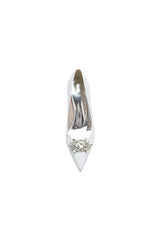 Rhinestone Beaded Glitter Pointed Toe Stiletto Heels