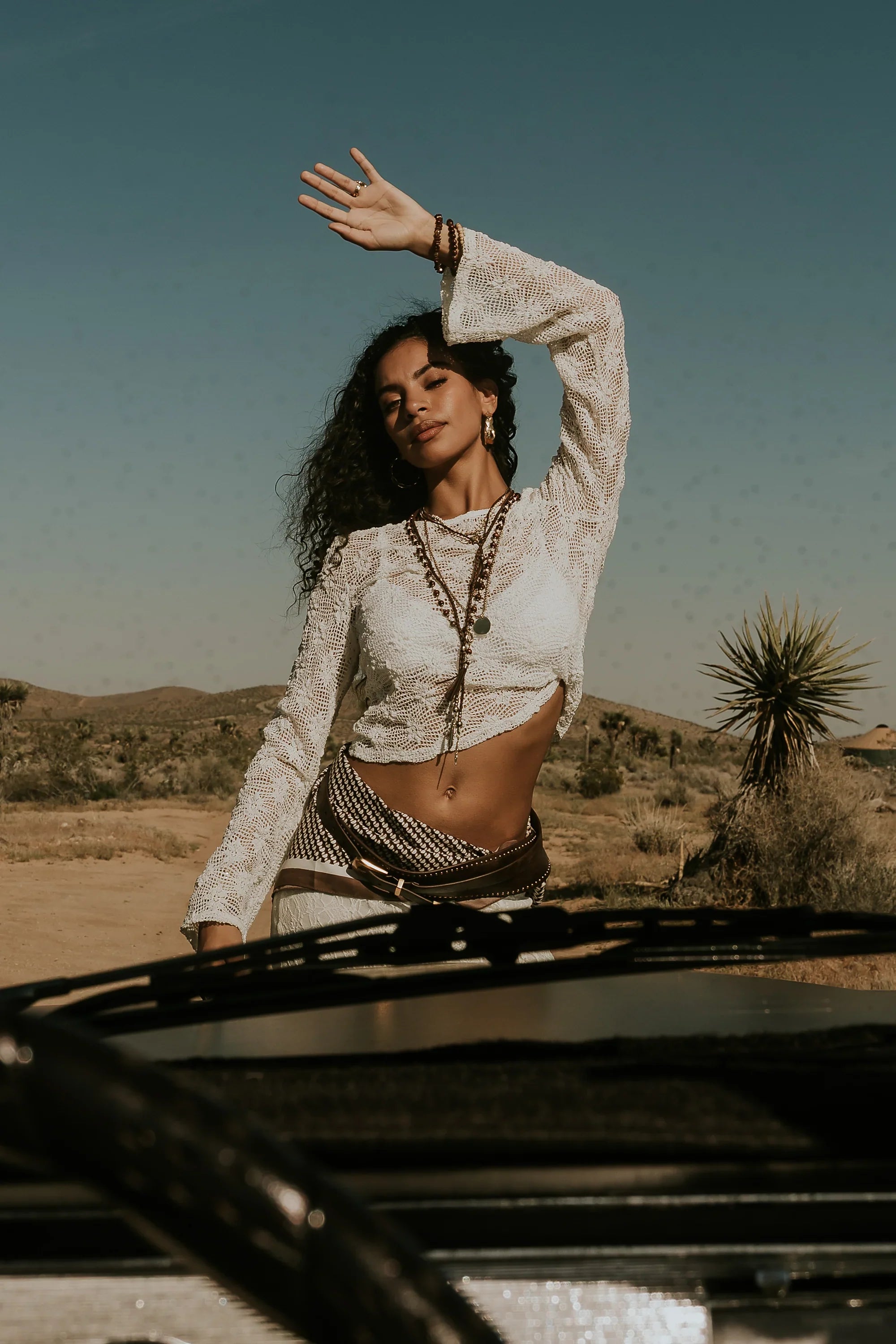 Joshua Crochet Top