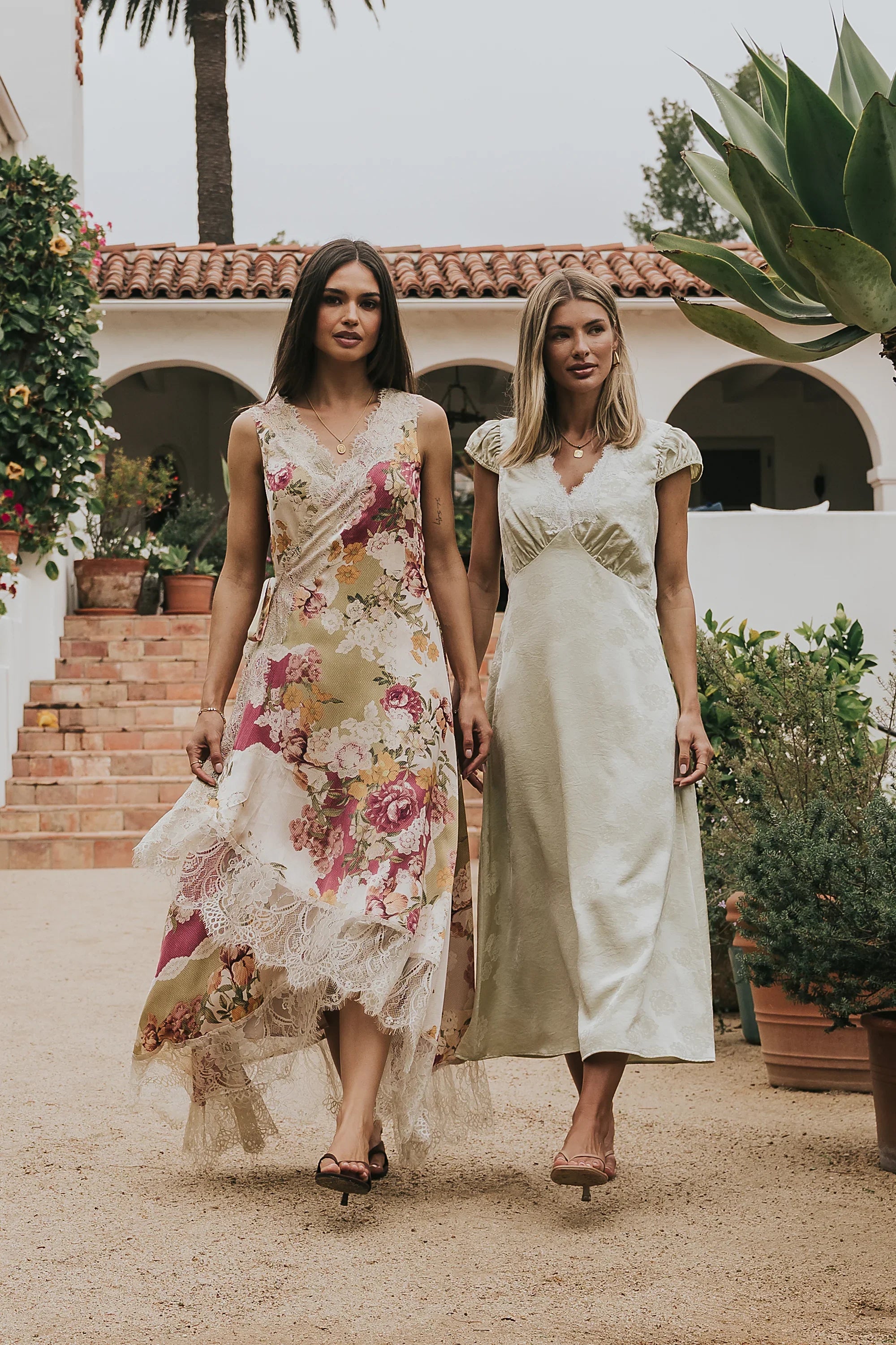 Jackie Floral Midi Dress