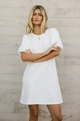 Yara Puff Sleeve Mini Dress FINAL SALE
