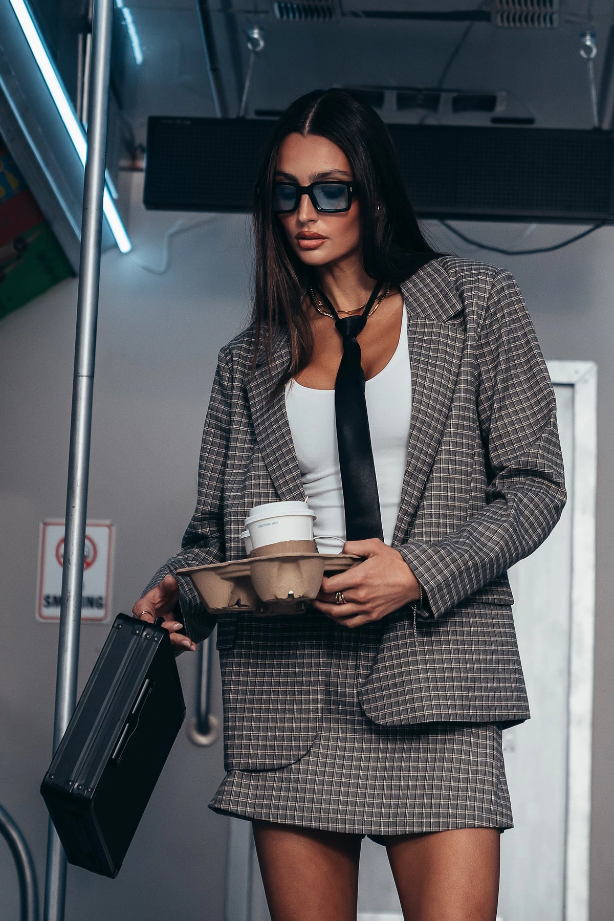 Benji Plaid Blazer