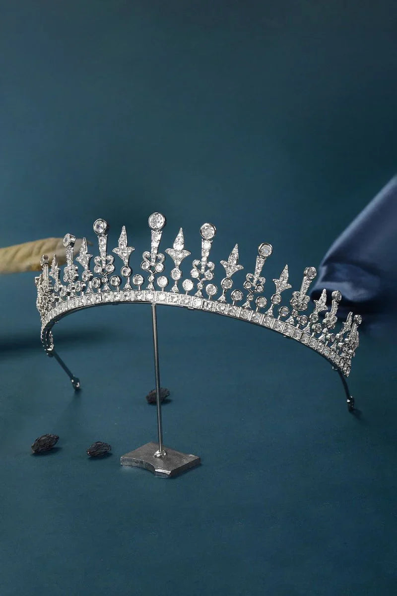 Silver Radiant Zircon Tiara